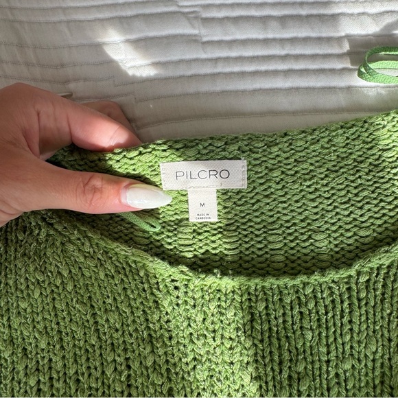 Antrhopologie X Pilcro Textured Boat-Neck Sweater NWT - Picture 6 of 10